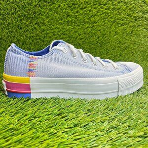 Converse Chuck Taylor All Star Lift Womens Size 9 Blue Athletic Shoes Sneakers